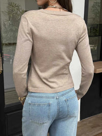 V-Neck Button-Up Cardigan 100100638036637 48 Affordable Fashion Under $100 Jerry's Apparel 