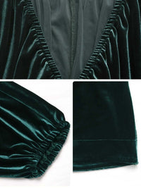 Ruched V-Neck Balloon Sleeve Dress 100100977231400 48 Affordable Fashion Under $100 Jerry's Apparel 