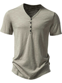 Men's Casual Button Detail T-Shirt 100400483124251 27 Affordable Fashion Under $100 Jerry's Apparel 