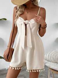 Sweetheart Neck Spaghetti Strap Romper 100100466151308 28 Affordable Fashion Under $100 Jerry's Apparel 