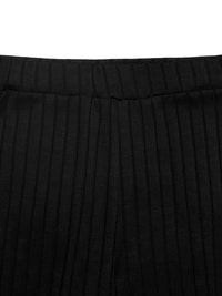 Ribbed Knit Cardigan & Wide Leg Pants Set 100100878127832 56 Affordable Fashion Under $100 Jerry's Apparel 