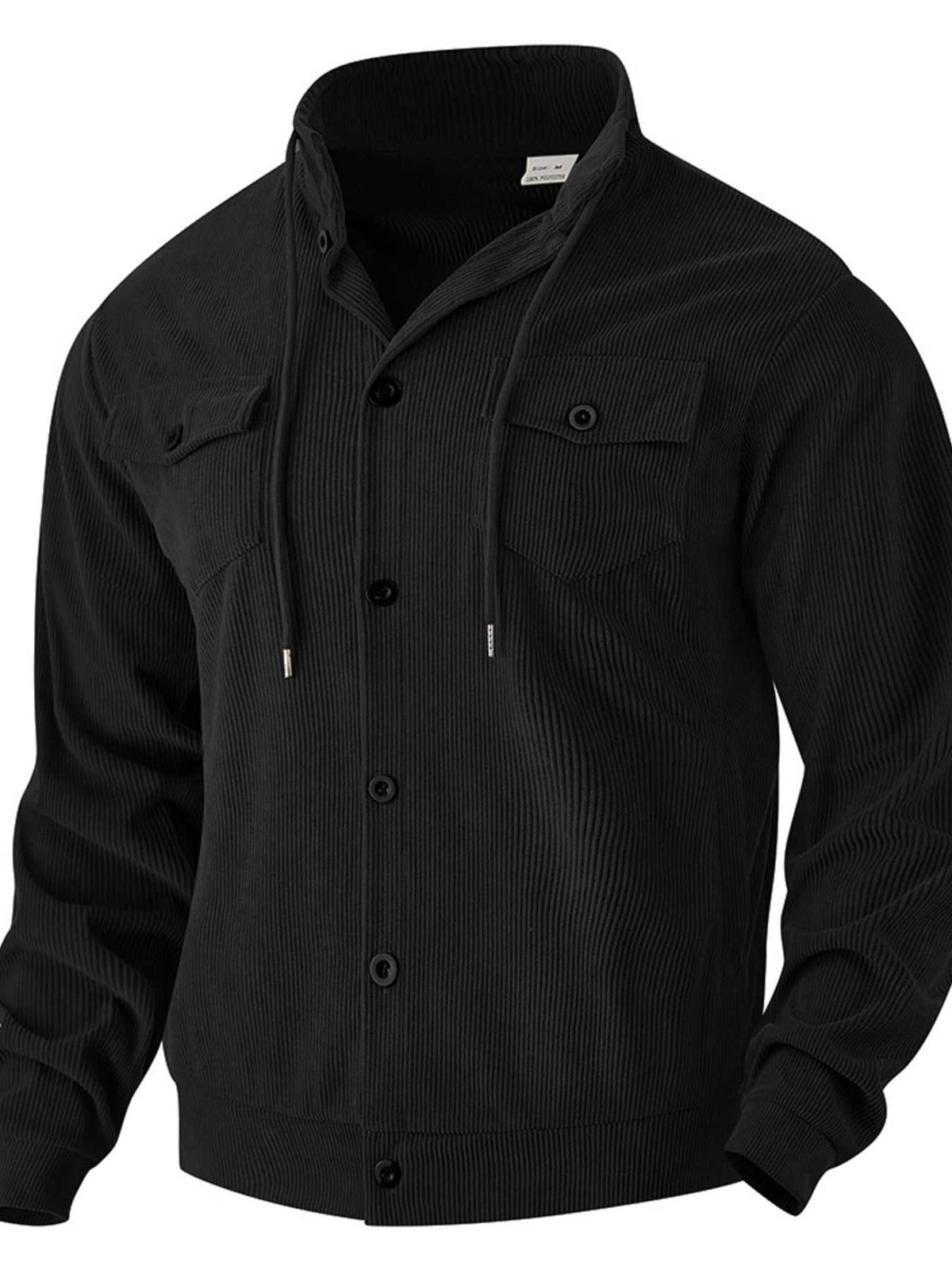 Men's Full Size Corduroy Button Up Casual Jacket Plus Size 100400073083215 54 Affordable Fashion Under $100 Jerry's Apparel 