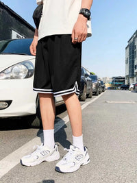Men's Plus Size Drawstring Striped Shorts 100400501944233 25 Affordable Fashion Under $100 Jerry's Apparel 