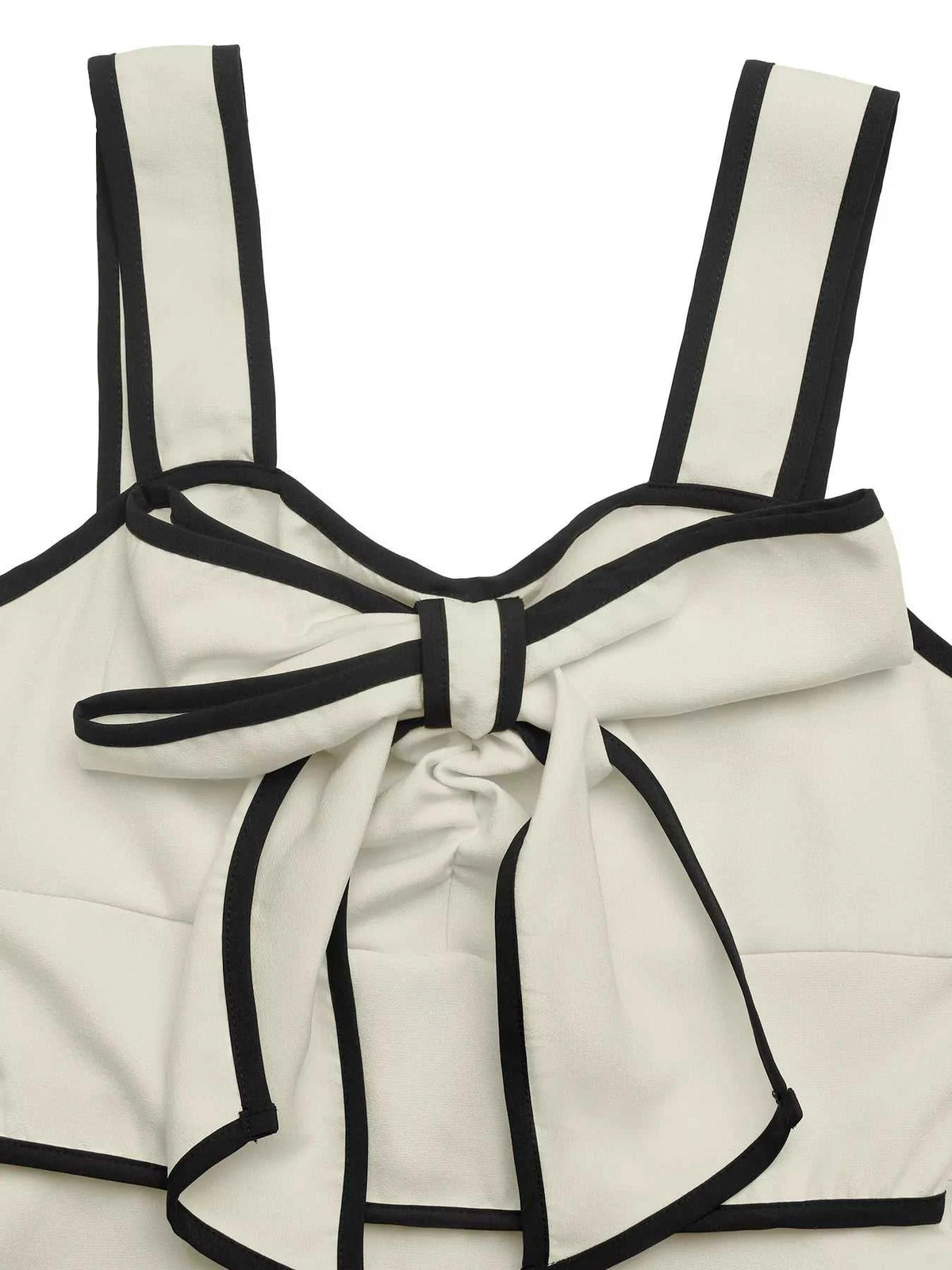 Bowknot Trim A-Line Midi Dress 100100205977372 45 Affordable Fashion Under $100 Jerry's Apparel 