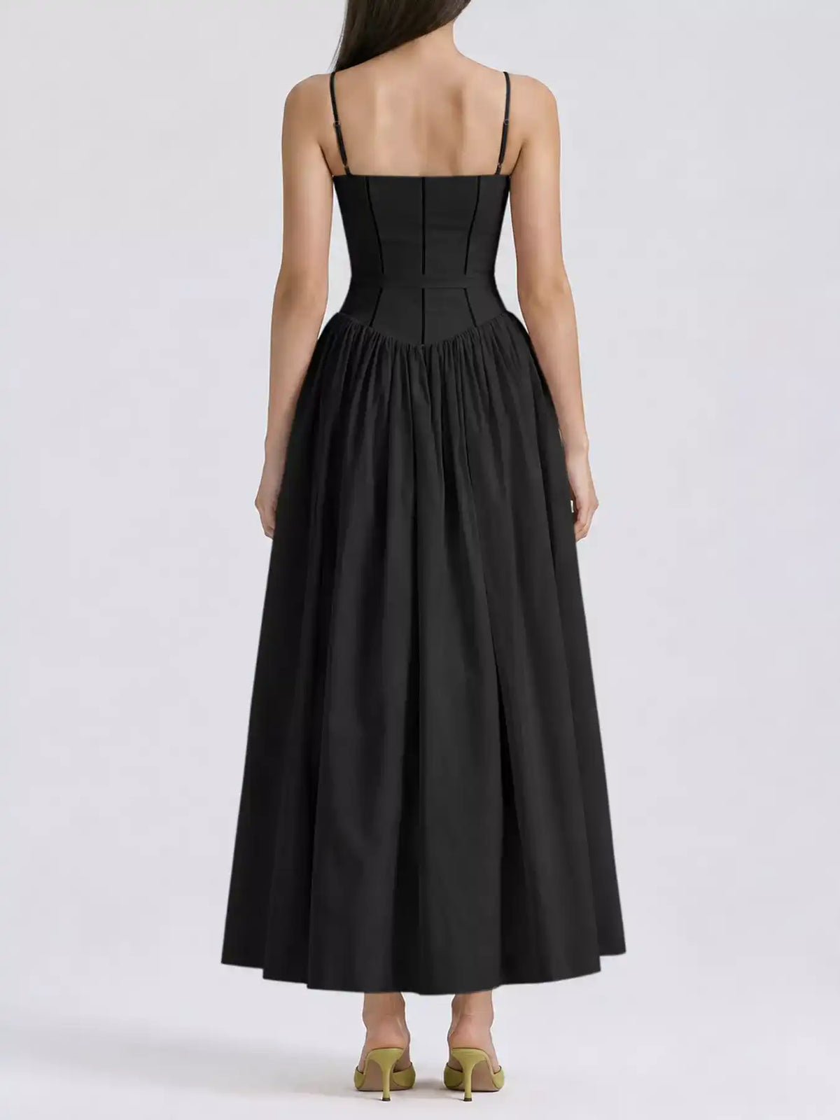 Floral Spaghetti Straps Midi Dress 101001005550846 56 Affordable Fashion Under $100 Jerry's Apparel 