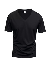 Men's Full Size Slim Fit V-Neck Basic T-Shirt Plus Size 100400784270679 24 Affordable Fashion Under $100 Jerry's Apparel 