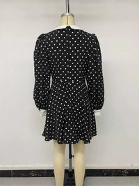 Polka Dot Peter Pan Collar Dress 100100006908393 52 Affordable Fashion Under $100 Jerry's Apparel 