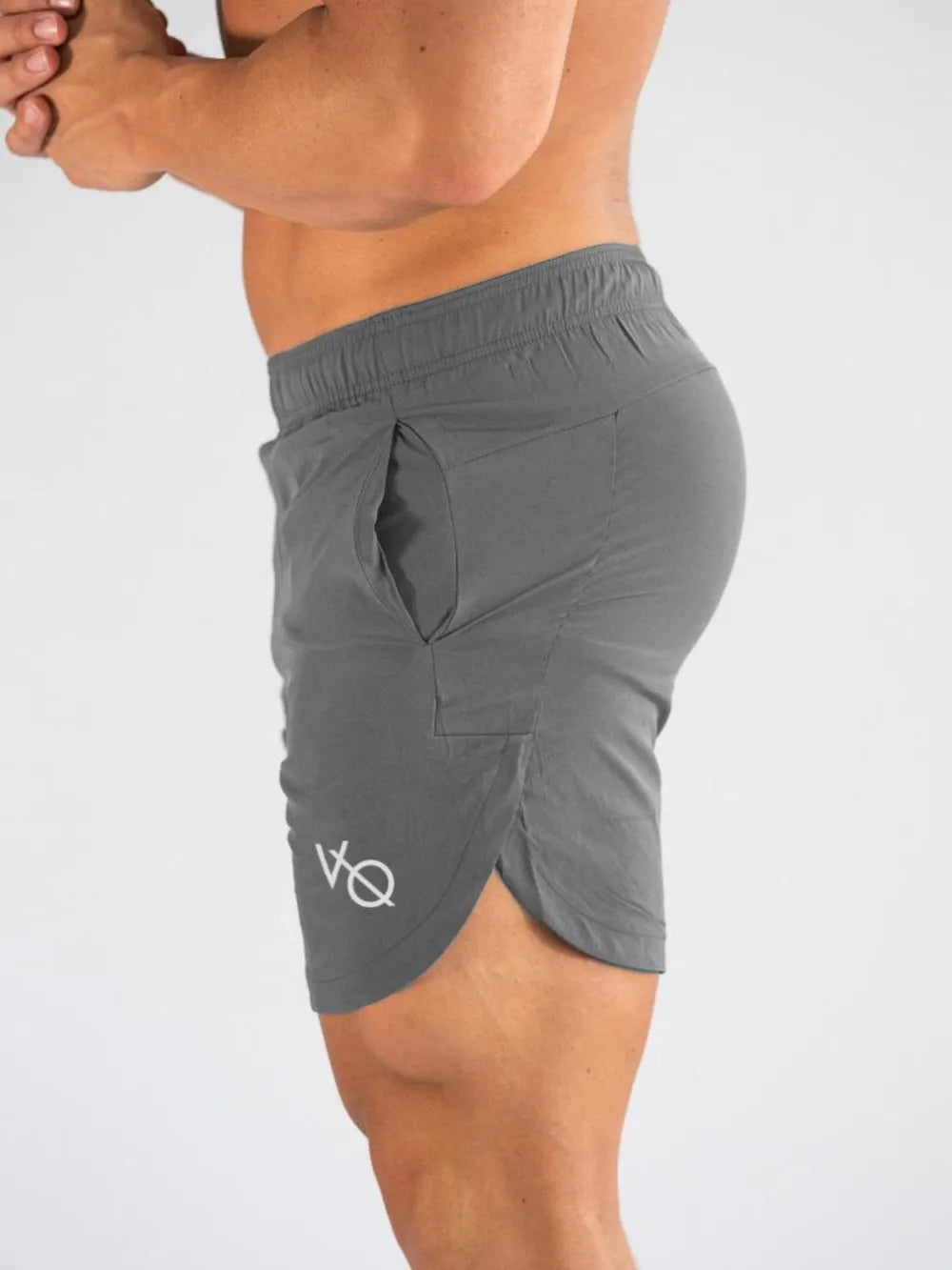 Men's Elastic Waist Active Shorts