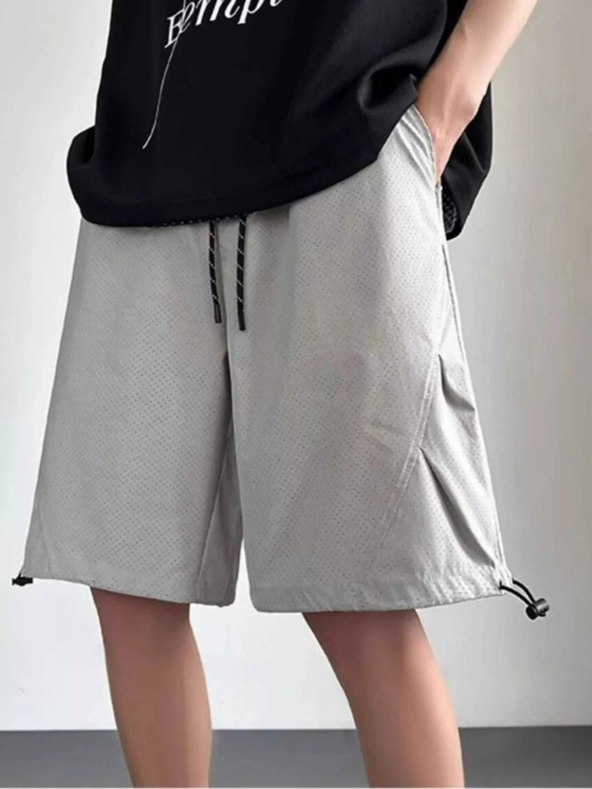 Men's Plus Size Drawstring Loose Fit Shorts 100400708494957 28 Affordable Fashion Under $100 Jerry's Apparel 