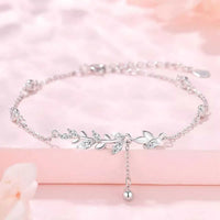 925 Sterling Silver Leaf Bracelet 100500089392764 73 Affordable Fashion Under $100 Jerry's Apparel 