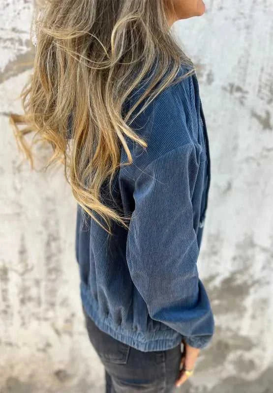 Pocketed Zip Up Long Sleeve Hooded Jacket 100100995919065 60 Affordable Fashion Under $100 Jerry's Apparel 