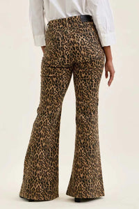 Judy Blue Mr Jaqueline Flare Print Leopard Jeans 100100978101149 67 Affordable Fashion Under $100 Jerry's Apparel 