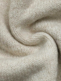 Contrast Trim Ribbed Cuff Tie-Sleeve Sweater 100100782496219 43 Women's Sweaters and Knitwear Jerry's Apparel 
