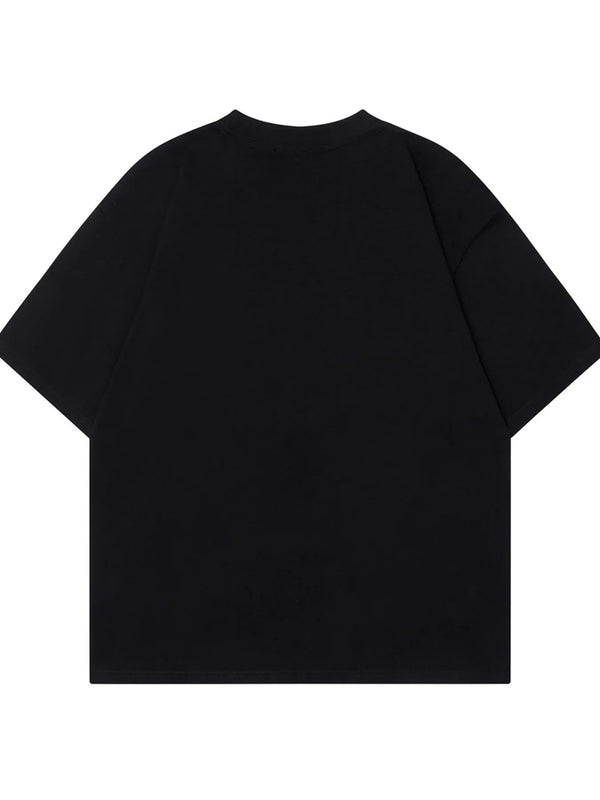 Men's Sweet Strawberry Graphic Oversized T-Shirt