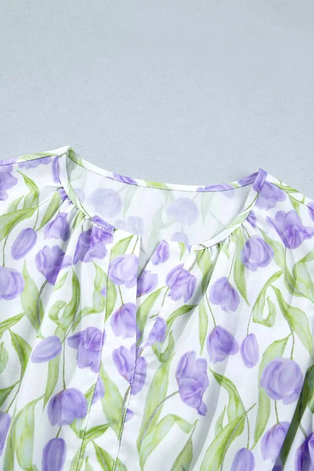 Floral Print Contrast Trim Midi Dress 100100457560919 63 Affordable Fashion Under $100 Jerry's Apparel 