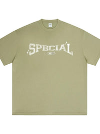 Men's Letter Graphic Round Neck Short Sleeve T-Shirt