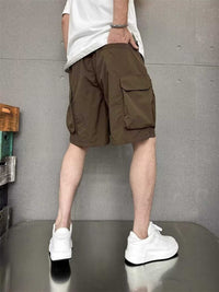 Men's Plus Size Multi-Pocket Relaxed Fit Cargo Shorts 100400319971194 34 Affordable Fashion Under $100 Jerry's Apparel 