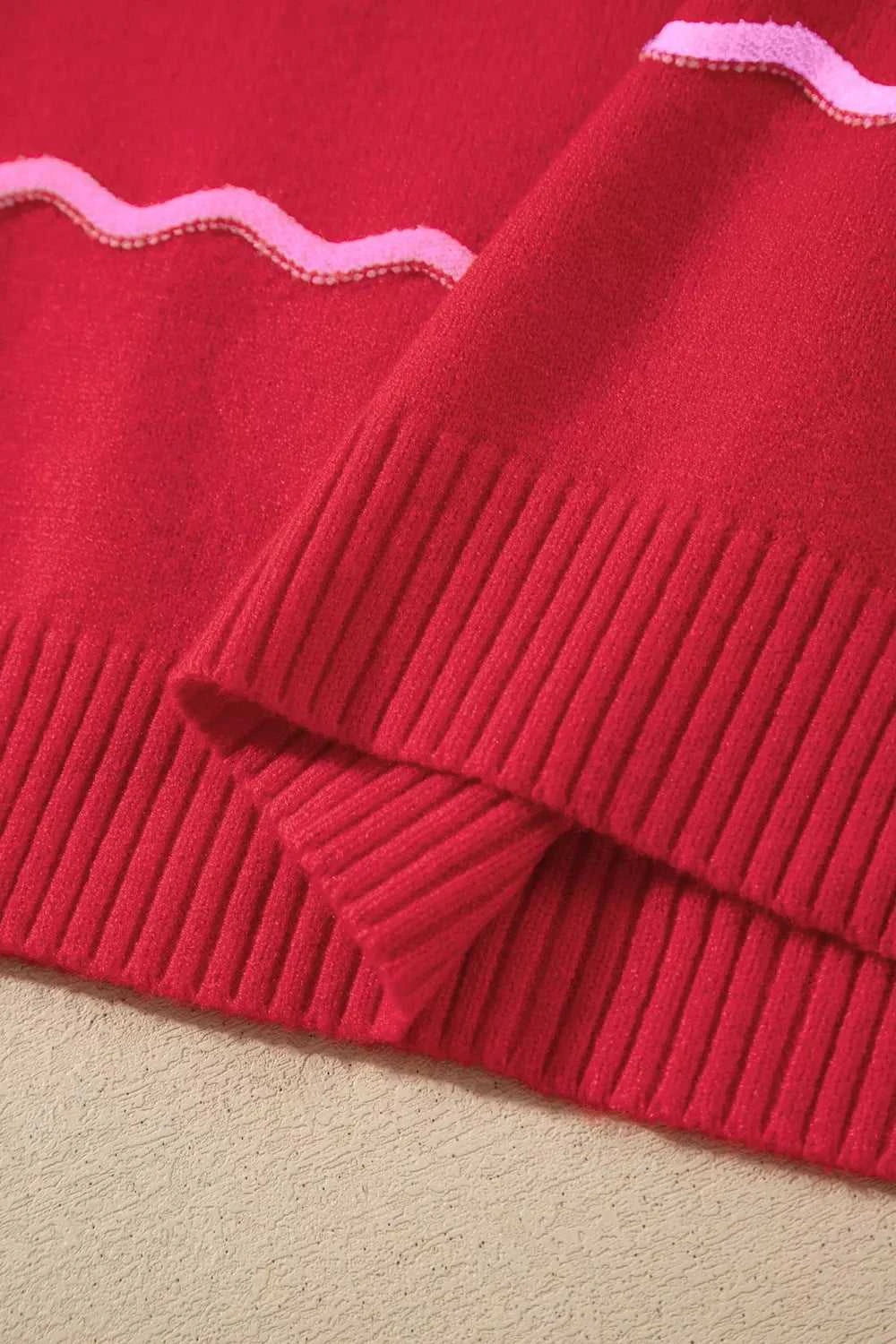 Striped Round Neck Long Sleeve Shift Pullover Sweater 101002917802925 47 Affordable Fashion Under $100 Jerry's Apparel 