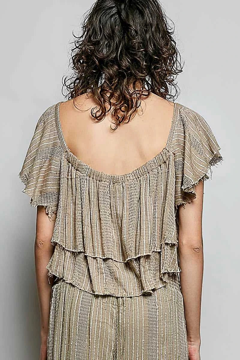 POL Off-Shoulder Ruffle Crop Top 100100498841884 45 Affordable Fashion Under $100 Jerry's Apparel 