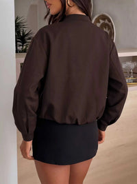 Zip Up Dropped Shoulder Jacket 100100620143952 50 Affordable Fashion Under $100 Jerry's Apparel 