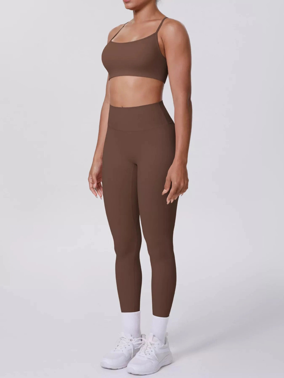 Criss-Cross Back Cami and Leggings Active Set 101006319091881 80 Affordable Fashion Under $100 Jerry's Apparel 