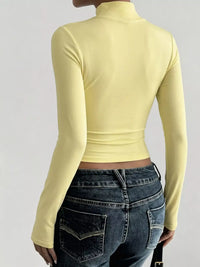 Slim-Fit Long Sleeve Turtleneck T-Shirt 101001397922369 23 Affordable Fashion Under $100 Jerry's Apparel 