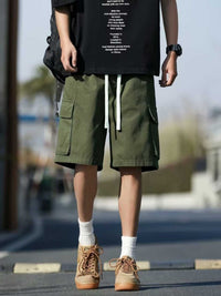 Men's Plus Size Casual Cargo Shorts with Drawstring 100400531563959 21 Affordable Fashion Under $100 Jerry's Apparel 