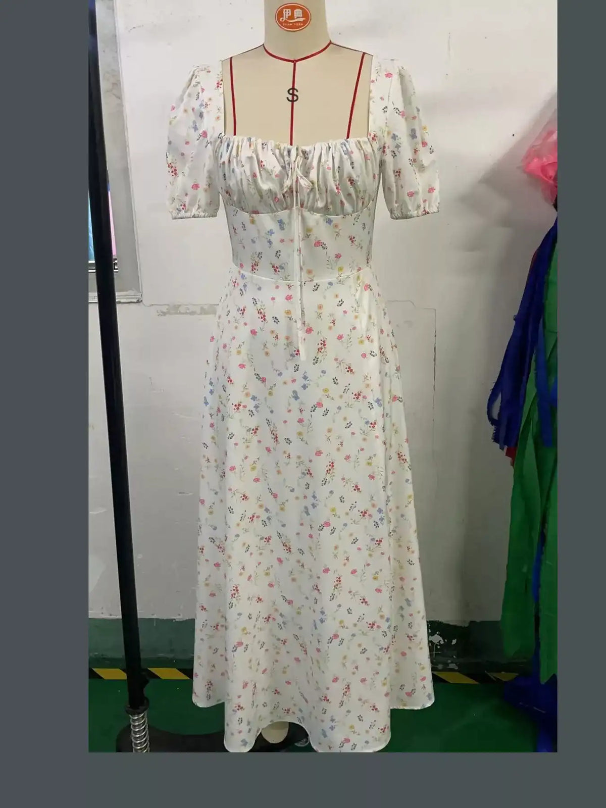 Floral Spaghetti Straps Midi Dress 101001005550846 56 Affordable Fashion Under $100 Jerry's Apparel 