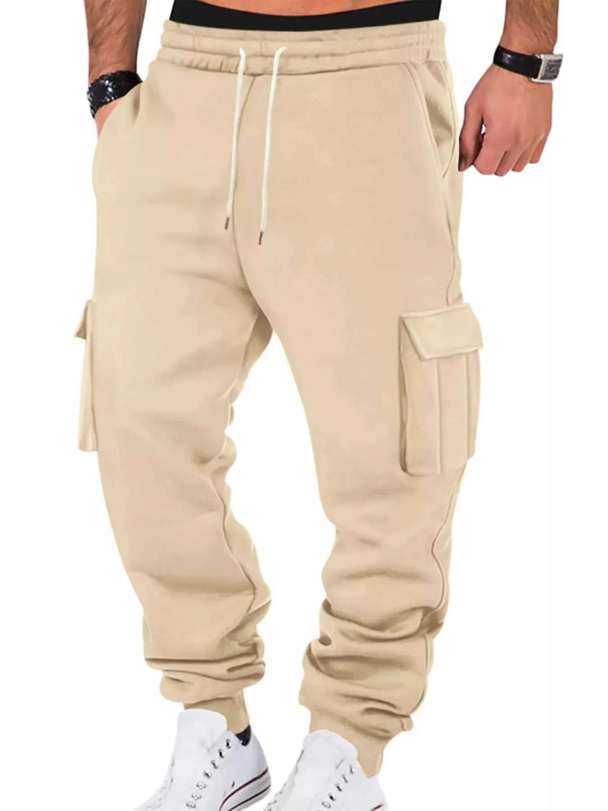 Men's Full Size Casual Joggers with Multi-Pocket Plus Size 100400257211490 36 Affordable Fashion Under $100 Jerry's Apparel 