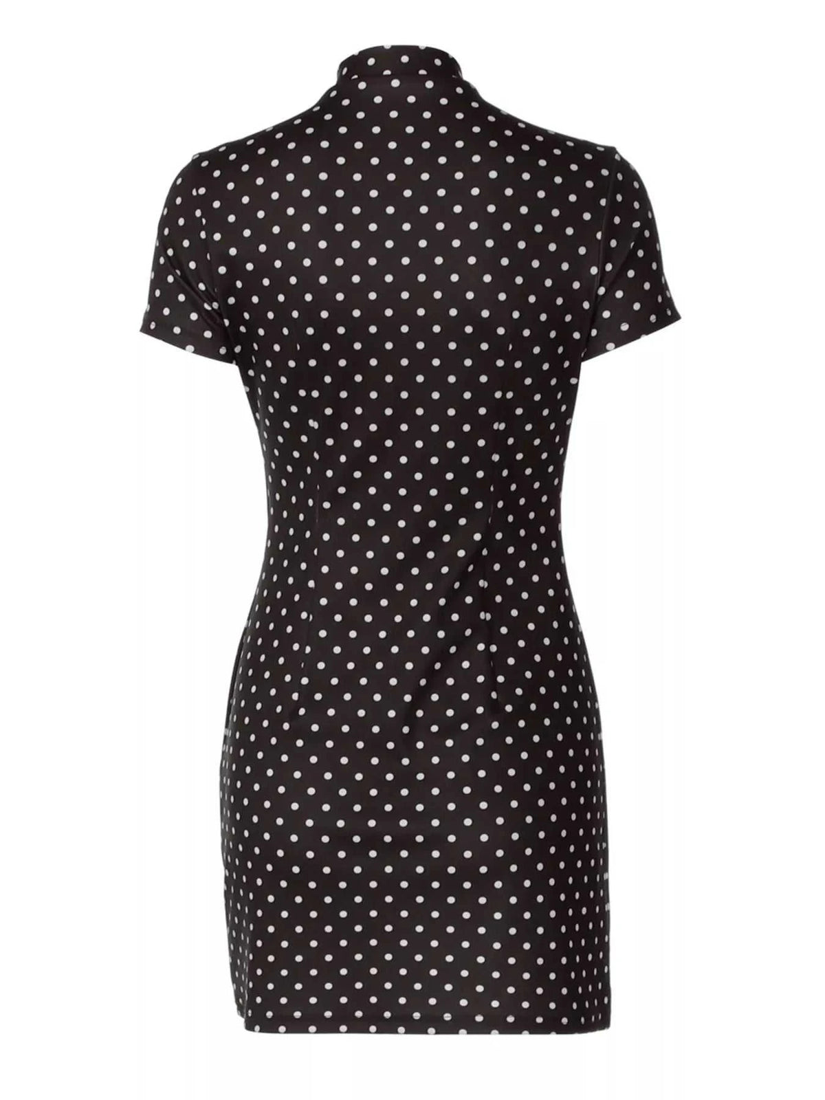 Polka Dot Cut-Out Front Mini Dress 100100763209154 25 Gifts for Her Jerry's Apparel 