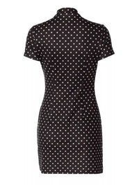 Polka Dot Cut-Out Front Mini Dress 100100763209154 25 Gifts for Her Jerry's Apparel 