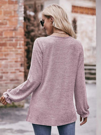 Round Neck Long Sleeve Casual T-Shirt 100100344414707 29 Affordable Fashion Under $100 Jerry's Apparel 
