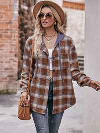 Oversized Plaid Button Up Shacket 100100074094768 50 Affordable Fashion Under $100 Jerry's Apparel 