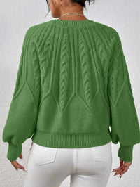 Cable Knit Long Sleeve Sweater 100100200217752 36 Affordable Fashion Under $100 Jerry's Apparel 