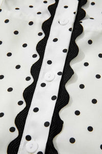 Polka Dot Half Sleeve Midi Dress 100100716011023 79 Affordable Fashion Under $100 Jerry's Apparel 