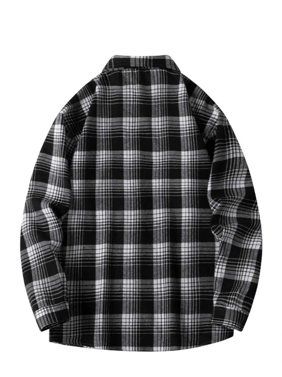 Men's Plus Size Plaid Long Sleeve Shirt 100400570293286 39 Affordable Fashion Under $100 Jerry's Apparel 