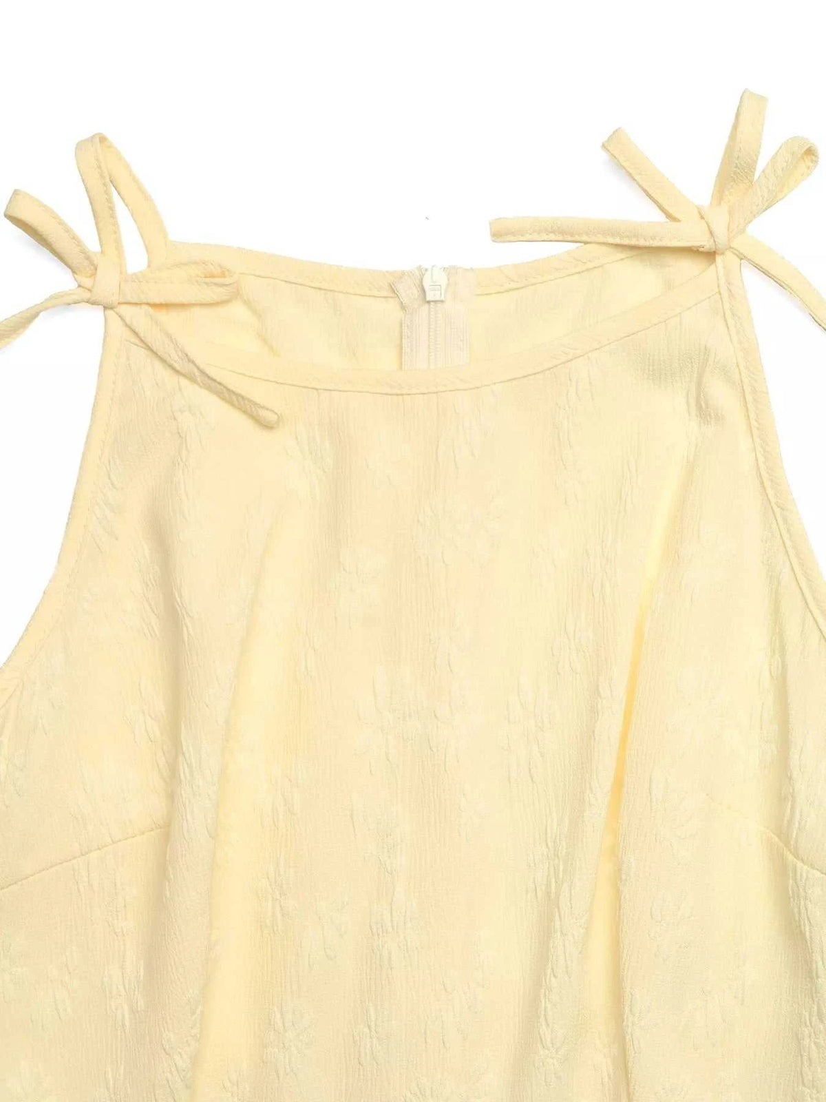 Tie Strap Textured Wide Leg Jumpsuit 100100803857001 40 Affordable Fashion Under $100 Jerry's Apparel 
