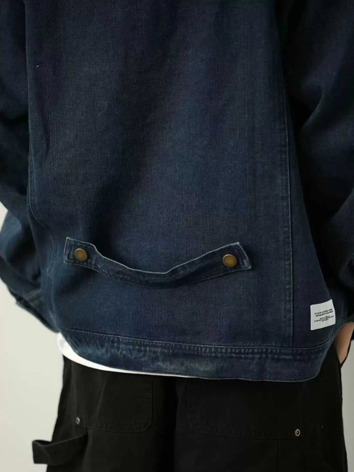 Men's Full Size Washed Zip Up Denim Jacket Plus Size 104003330203490 77 Affordable Fashion Under $100 Jerry's Apparel 