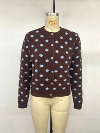 Polka Dot Button Up Cardigan 100100455414411 44 Affordable Fashion Under $100 Jerry's Apparel 