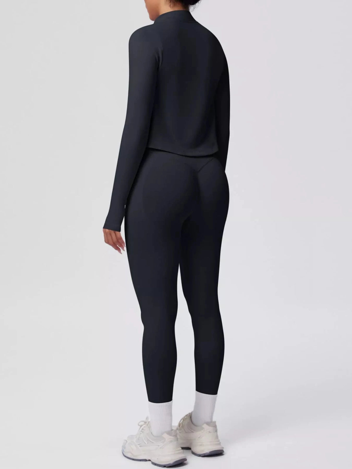 Tank & Zip-Up Jacket and Leggings Three-Piece Active Set 101006896695096 129 Comfortable Weekend Sets Jerry's Apparel 