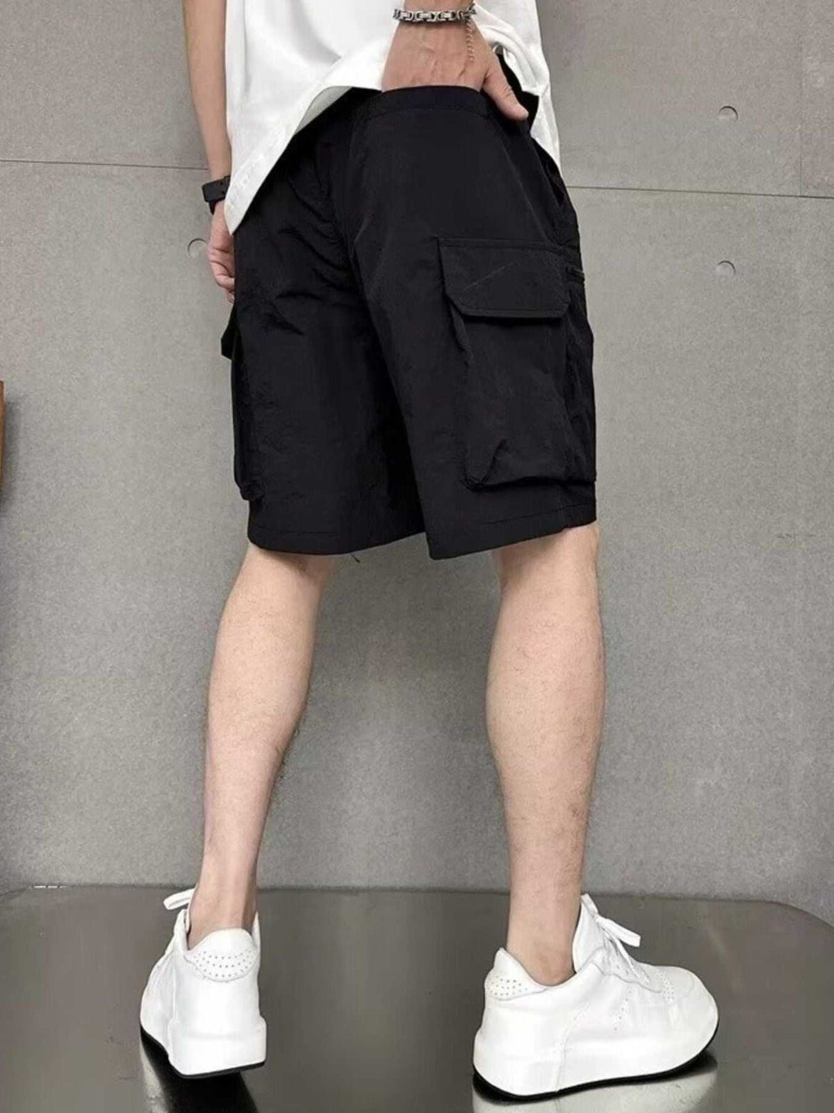 Men's Plus Size Multi-Pocket Relaxed Fit Cargo Shorts 100400319971194 34 Affordable Fashion Under $100 Jerry's Apparel 