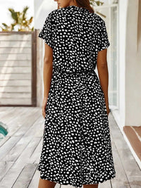 Polka Dot Button Front Midi Dress 100100206515969 29 Gifts for Her Jerry's Apparel 