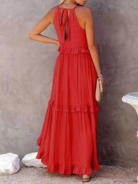 Ruffled Tiered Sleeveless Maxi Dress 100100900580027 49 Affordable Fashion Under $100 Jerry's Apparel 