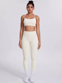 Criss-Cross Back Cami and Leggings Active Set 101006319091881 80 Affordable Fashion Under $100 Jerry's Apparel 