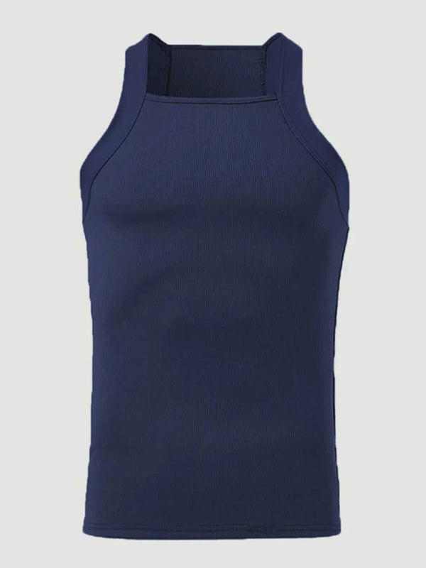 Men's Full Size Square Neck Wide Strap Tank Plus Size 100400453861883 34 Affordable Fashion Under $100 Jerry's Apparel 