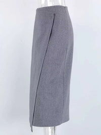 High-Waisted Wrap Midi Skirt 100100261202518 49 Affordable Fashion Under $100 Jerry's Apparel 