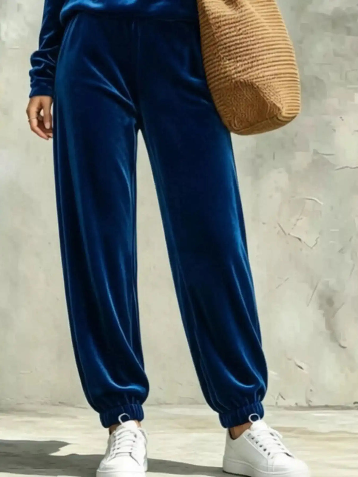 Full Size Velvet Cowl Neck Top and Pants Set Plus Size 101001490771294 53 Affordable Fashion Under $100 Jerry's Apparel 