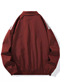 Men's Plus Size Striped Zip Up Jacket 100400661161787 78 Affordable Fashion Under $100 Jerry's Apparel 