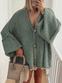 Oversized Knit Button Up Cardigan 100100495082301 59 Affordable Fashion Under $100 Jerry's Apparel 