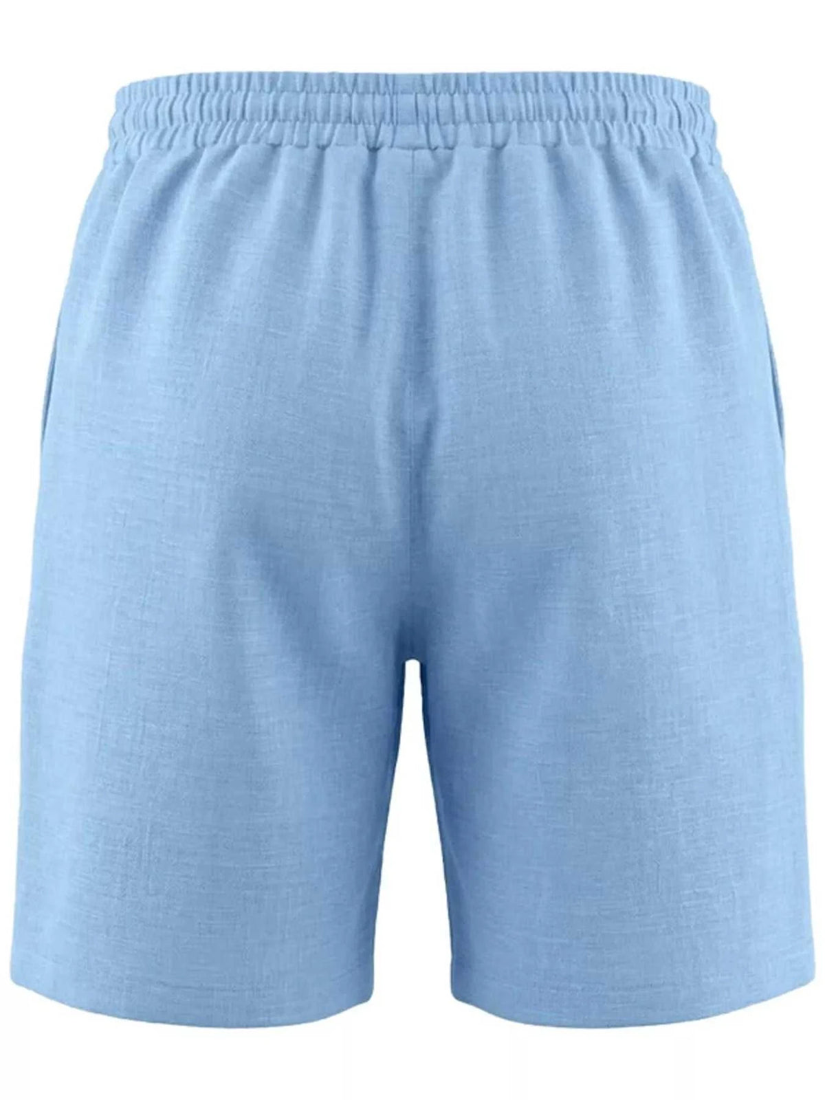 Men's Full Size Linen Blend Drawstring Shorts Plus Size 100400890274881 29 Affordable Fashion Under $100 Jerry's Apparel 